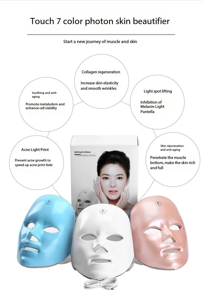 Restoryhq Red Light Glow Mask
