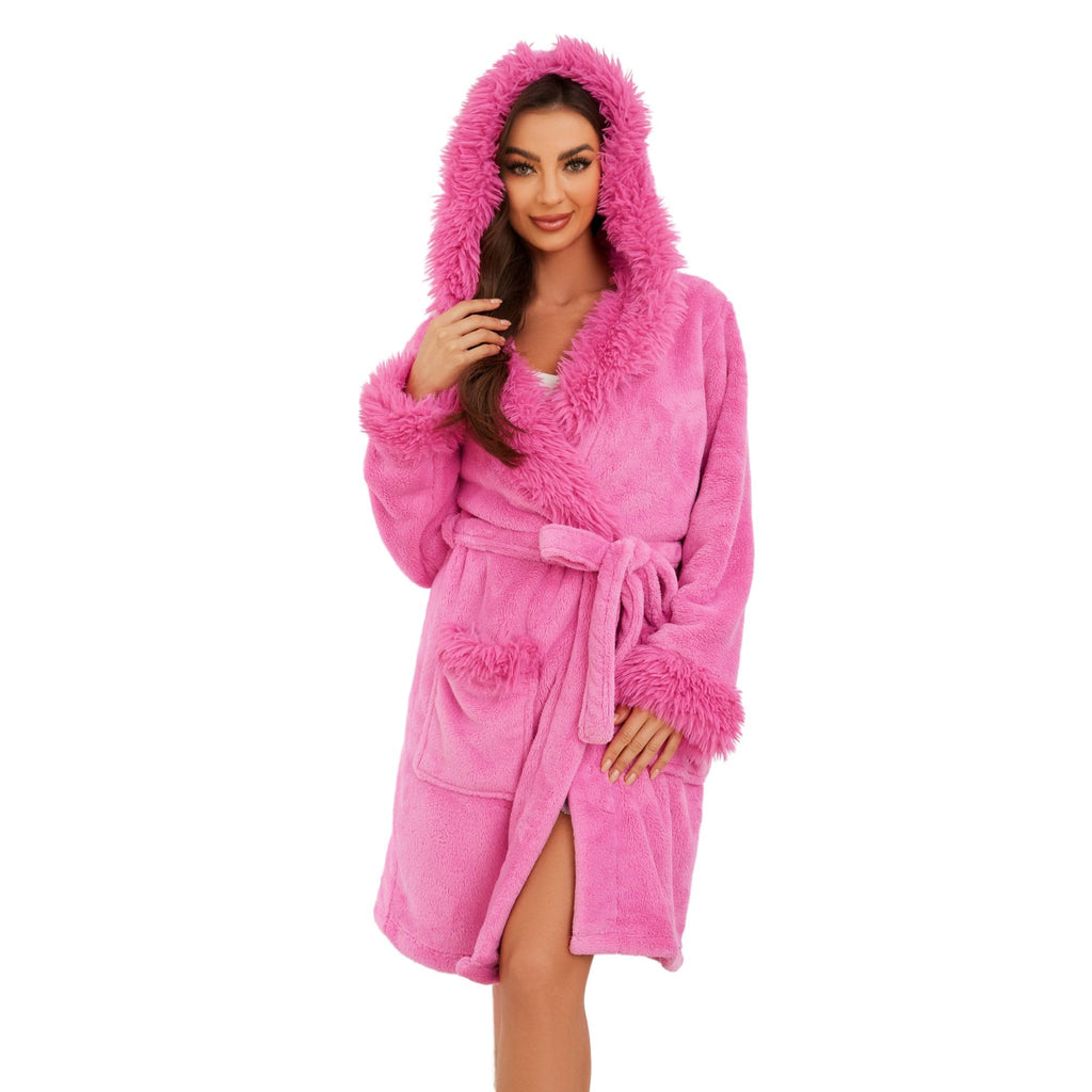 Restoryhq Plush Sherpa Robe